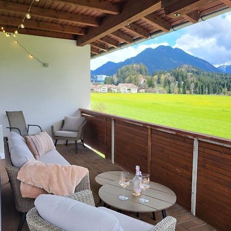 Ferienwohnung Panoramablick Breitenwang Exterior foto