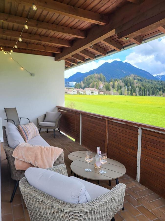 Ferienwohnung Panoramablick Breitenwang Exterior foto